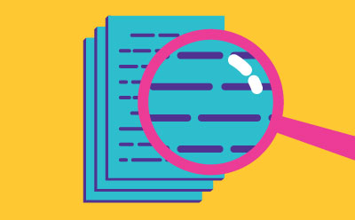 A stylized illustration of a stack of documents with a magnifying glass, emphasizing the importance of detail and scrutiny in document review, set against a vibrant yellow background. A stylized illustration of a stack of documents with a magnifying glass, emphasizing the importance of detail and scrutiny in document review, set against a vibrant yellow background.