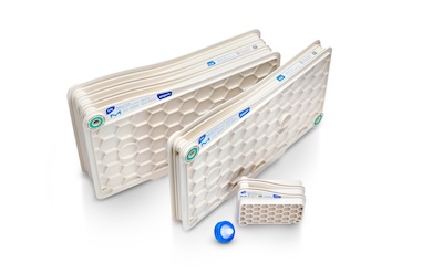Natrix<sup>®</sup> CH Chromatography Membrane Devices Different sizes of Natrix® CH chromatography membrane devices for high-capacity aggregate removal in frontal chromatography.