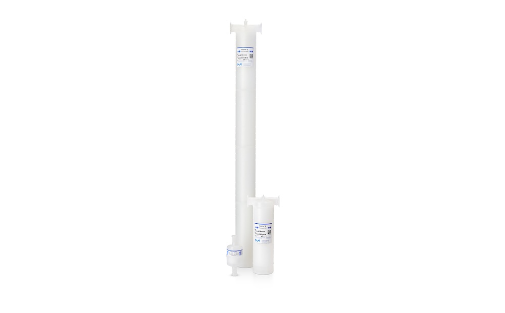 Membrane Chrom 3 sizes of Natrix Q chromatography membrane devices