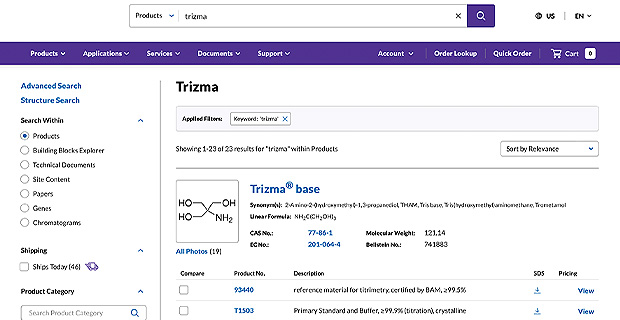 Enhanced pricing and availability view