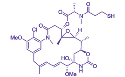 药物偶联项目用DM1 cGMP质量有效载荷 DM1 的化学结构 (CAS 139504-50-0)