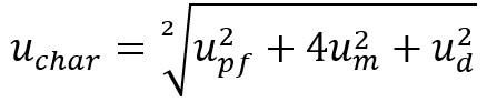 Uncertainty calculation for the certified concentration of a CRM including homogeneity and stability terms. Uncertainty calculation for the certified concentration of a CRM including homogeneity and stability terms.