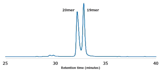 Separation of N and N-1 Oligonucleotides Separation of N and N-1 Oligonucleotides