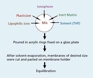 Selectophore™ Ionophores Preparation of an ionselective membrane for potentiometric sensors