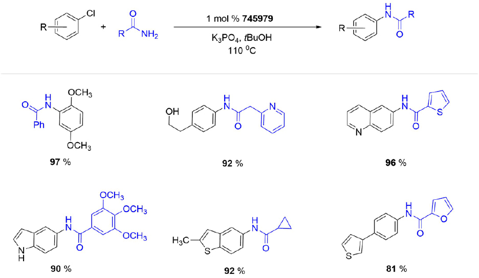 Microsoft Word - G3 and G4 Buchwald Precatalysts_TS1 酰胺的tBuBrettPhos Pd G3催化芳基化反应