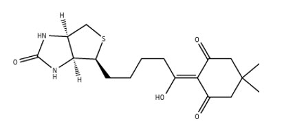 2-biotinyldimedone 2-Biotinyldimedone