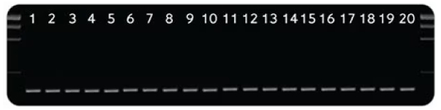 Amplification of plasmid cDNA using Ultrapure water Blot showing consistent levels of plasmid cDNA amplification over 20 trials.