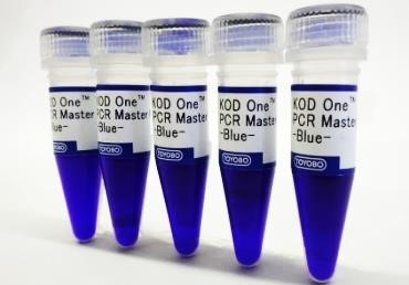 KOD One™ PCR Master Mix KOD One™ PCR Master Mix Blue includes a loading dye (BPB) to allow direct loading onto agarose gels