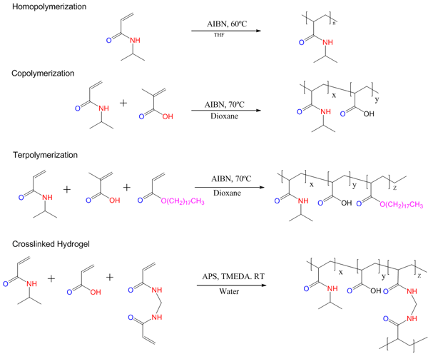 Synthesis of Heat & pH Sensitive PNIPAM Synthesis of Heat & pH Sensitive PNIPAM