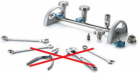 EZ-Fit® Manifold Cleaning without Tools EZ-Fit Manifold Cleaning without Tools
