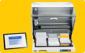 Automated GDS PickPen® PipetMax® system used with Assurance® GDS PCR system for the detection of pathogens Automated GDS PickPen® PipetMax® system used with Assurance® GDS PCR system for the detection of pathogens
