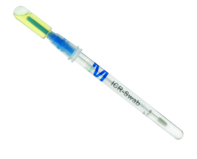 ICR Swab for Environmental Monitoring An ICR swab with a sterile tip, used for detecting contamination on surfaces in isolators and cleanrooms.