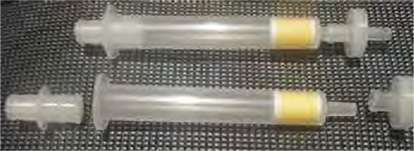 DNPH Cartridge with Sealing Unit DNPH Cartridge with Sealing Unit