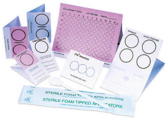 Whatman FTA family of products Whatman FTA family of products