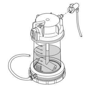 Pressure inlet tubing assembly Pressure inlet tubing assembly