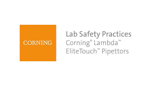Corning® Lambda™ EliteTouch™ Pipettors Corning® Lambda™ EliteTouch™ Pipettors