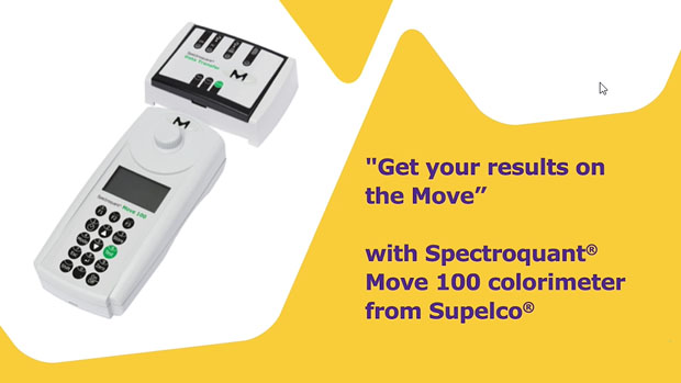 How to Use Spectroquant<sup>®</sup> Move 100 Video How to Use Spectroquant<sup>®</sup> Move 100 Video