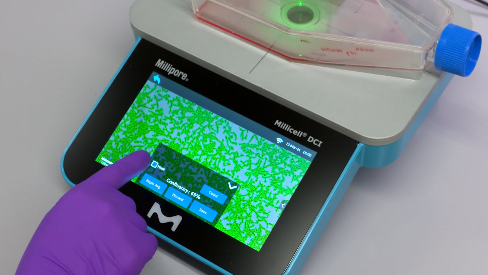 Millicell<sup>®</sup> DCI – How-to-use Video Series – Chapter 5: Confluency and Cell Counting Millicell<sup>®</sup> DCI – How-to-use Video Series – Chapter 5: Confluency and Cell Counting