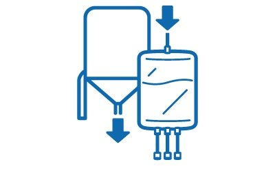 This image depicts a simplified water filtration system, water flows from the tank through the filter, where impurities are likely removed. This image depicts a simplified water filtration system, water flows from the tank through the filter, where impurities are likely removed.