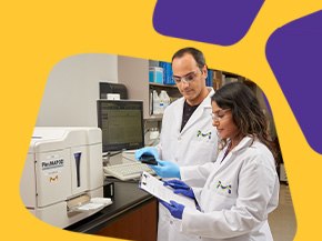 3D rendering of future facility building in its environment