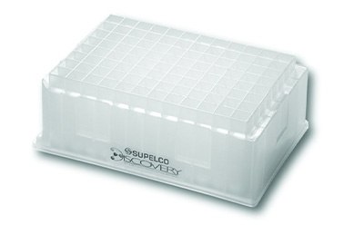 Discovery® DSC-18 Supelco® 96 well plate assembly for high throughput pharmaceutical screening and analysis