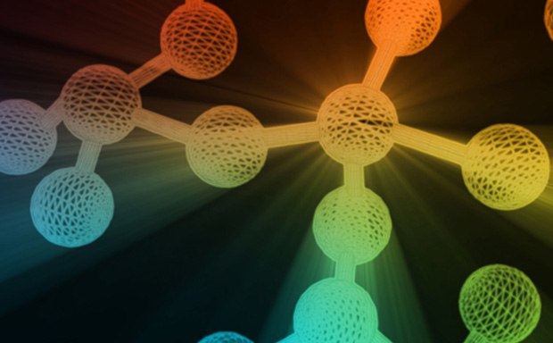 Molecular structure of polymer Example of polymer molecular structure