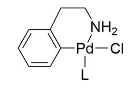 Diagram of Buchwald Gen 1 precatalyst Diagram of Buchwald Gen 1 precatalyst