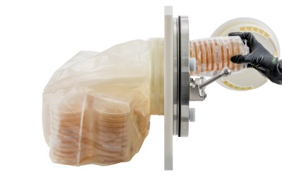 IsoBag® rapid transfer bag for remote microbial air sampling