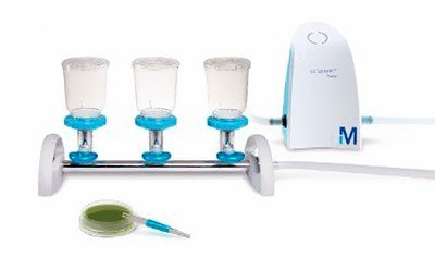 The EZ Product Family is a membrane filtration system for microbial testing