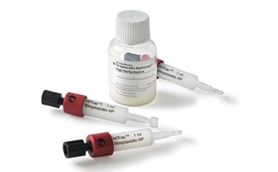 Cytiva HiTrap™ Streptavidin Sepharose HP purification columns and resins. Cytiva HiTrap™ Streptavidin Sepharose HP purification columns and resins.