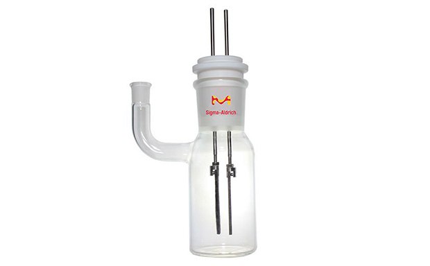 Synlectro electrochemistry cell with 2 electrodes