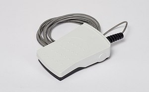 Foot pedal lab water system accessory