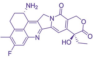 依喜替康的化学结构 (CAS 171335-80-1)