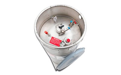 Large-volume barrel, which is part of the ReCylcer™ service