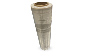 Large roll of clear wrapping film Large roll of clear wrapping film