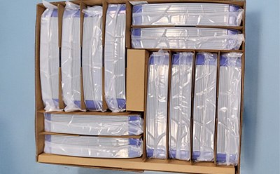 Multiple sealed units efficiently arranged in a single box, reducing packaging waste. Multiple sealed units efficiently arranged in a single box, reducing packaging waste.