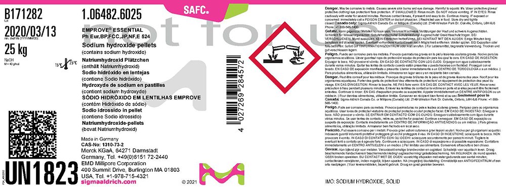 Sample Smart Label with 2D Data Matrix GS1 Barcode Sample Smart Label with 2D Data Matrix GS1 Barcode