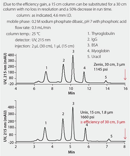 Speed Advantage of Using Columns Packed
