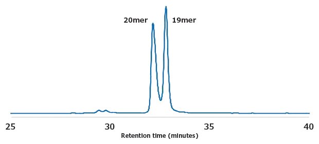 Separation of N and N-1 Oligonucleotides. Separation of N and N-1 Oligonucleotides
