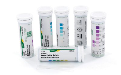 MQuant® test strips also available for disinfection control