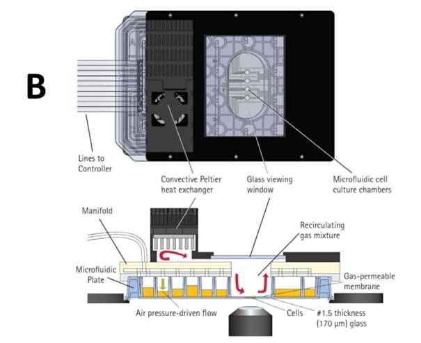 associated microfluidics plates