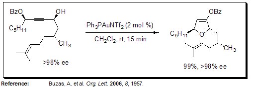 Stereoselective Synthesis of Functionalized Dihydrofurans
