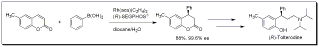 Rhodium-Catalyzed 1,4-Addition of Arylboronic Acids to Coumarins Image Rhodium-Catalyzed 1,4-Addition of Arylboronic Acids to Coumarins Image