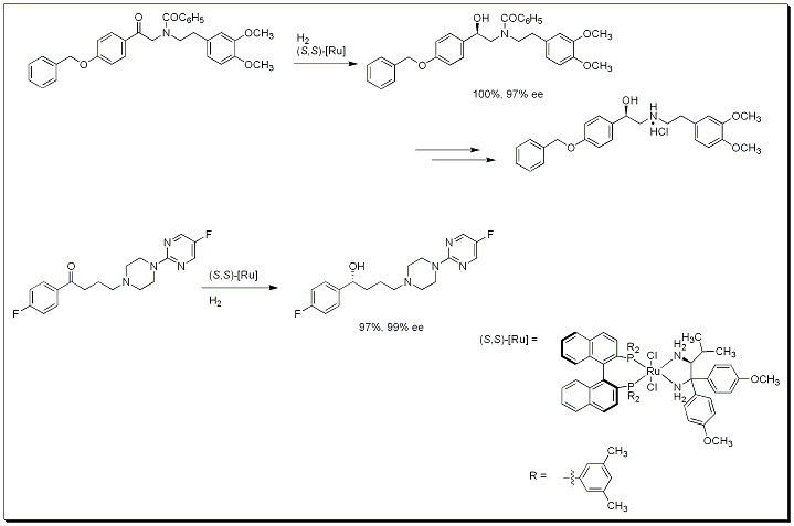 Asymmetric Hydrogenation of Amino Ketones Image Asymmetric Hydrogenation of Amino Ketones Image