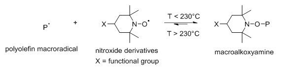 Nitroxide derivatives-and macroradical