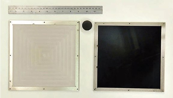 Uncoated 8 x 8” glass capillary substrate