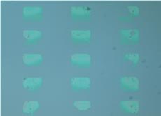 Kit modified PDMS surface: 10th imprint Kit modified PDMS surface: 10th imprint