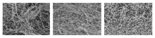 SEM micrographs of as-produced BNNT material. SEM micrographs of as-produced BNNT material