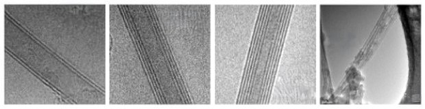 TEM analysis of the as-grown BNNT. TEM analysis of the as-grown BNNT