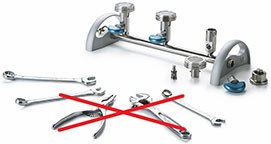 EZ-Fit Manifold Cleaning without Tools